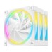 Ventilator carcasa DeepCool FL12R WH 120mm, PWM, ARGB, Alb, pachet x3 Ventilator carcasa DeepCool FL12R WH 120mm, PWM, ARGB, Alb, pachet x3