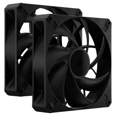 Ventilator carcasa Corsair RS140 MAX 140mm PWM Thick Fans 140mm, Performanta, PWM, pachet x2 Ventilator carcasa Corsair RS140 MAX 140mm PWM Thick Fans 140mm, Performanta, PWM, pachet x2