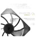Ventilator carcasa Corsair RS140 MAX 140mm PWM Thick Fans 140mm, Performanta, PWM, pachet x2 Ventilator carcasa Corsair RS140 MAX 140mm PWM Thick Fans 140mm, Performanta, PWM, pachet x2