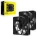 Ventilator carcasa Corsair RS140 MAX 140mm PWM Thick Fans 140mm, Performanta, PWM, pachet x2 Ventilator carcasa Corsair RS140 MAX 140mm PWM Thick Fans 140mm, Performanta, PWM, pachet x2