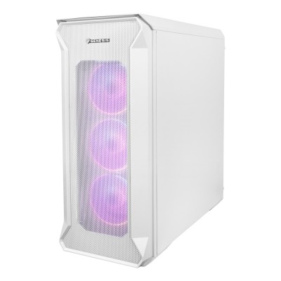 Carcasa GENESIS Irid 505 V2 Mid Tower, tempered glass, Alb