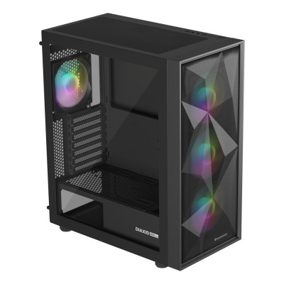 Carcasa GENESIS Diaxid 605 Mid Tower, tempered glass