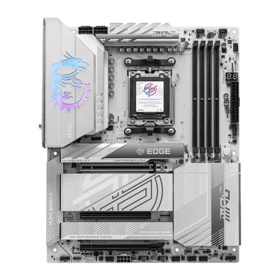 Placa de baza MSI MPG X870E EDGE TI WIFI, AMD X870E, AM5, ATX, DDR5, Wi-Fi 7 Placa de baza MSI MPG X870E EDGE TI WIFI, AMD X870E, AM5, ATX, DDR5, Wi-Fi 7