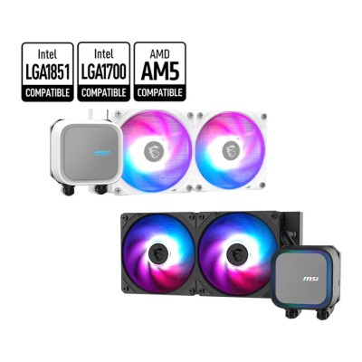 Cooler CPU MSI MAG CORELIQUID A13 240, 2x120mm, ARGB Cooler CPU MSI MAG CORELIQUID A13 240, 2x120mm, ARGB