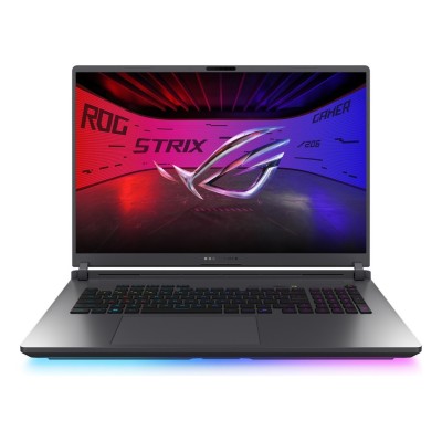 Laptop Asus ROG Strix G18 Gaming cu procesor Intel Core i9-14900HX până la 5.8GHz, 18" 2560 x 1600 px IPS, 16GB DDR5, 1TB SSD, GeForce RTX 5070, Fără sistem de operare, Gray, 3 ani Laptop Asus ROG Strix G18 Gaming cu procesor Intel Core i9-14900HX până la 5.8GHz, 18" 2560 x 1600 px IPS, 16GB DDR5, 1TB SSD, GeForce RTX 5070, Fără sistem de operare, Gray, 3 ani