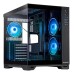 Carcasa CHIEFTEC Cube, tempered glass