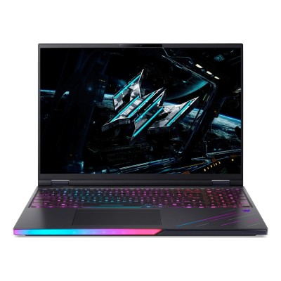 Laptop Acer Predator Helios 16 AI OLED PH16-73-98HA Gaming cu procesor Intel Core Ultra 9 275HX până la 5.4GHz, 16 Laptop Acer Predator Helios 16 AI OLED PH16-73-98HA Gaming cu procesor Intel Core Ultra 9 275HX până la 5.4GHz, 16