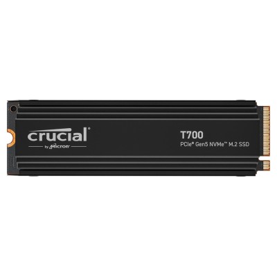 SSD Crucial T700 4TB, M.2 2280, PCIe 5.0 NVMe, cu radiator
