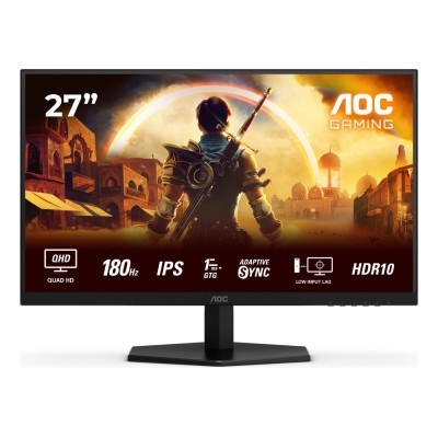 Monitor AOC 27 inch, 2560 x 1440 px, IPS, 180 Hz, Gaming Monitor AOC 27 inch, 2560 x 1440 px, IPS, 180 Hz, Gaming