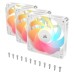 Ventilator carcasa Corsair RS120-R ARGB Reverse 120mm, PWM, ARGB, Alb, pachet x3 Ventilator carcasa Corsair RS120-R ARGB Reverse 120mm, PWM, ARGB, Alb, pachet x3
