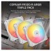 Ventilator carcasa Corsair RS120-R ARGB Reverse 120mm, PWM, ARGB, Alb, pachet x3 Ventilator carcasa Corsair RS120-R ARGB Reverse 120mm, PWM, ARGB, Alb, pachet x3