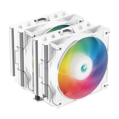 Cooler CPU DeepCool AG620 WH ARGB, 2x120mm, ARGB