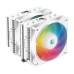 Cooler CPU DeepCool AG620 WH ARGB, 2x120mm, ARGB