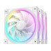 Ventilator carcasa DeepCool FL12 WH 120mm, PWM, ARGB, Alb, pachet x3 Ventilator carcasa DeepCool FL12 WH 120mm, PWM, ARGB, Alb, pachet x3