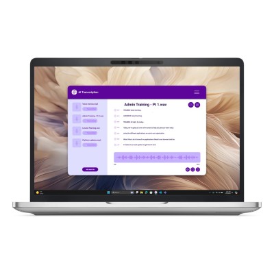 Laptop Dell Pro 13 Plus PB13250 cu procesor Intel Core Ultra 7 266V până la 5 GHz, 13.3