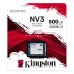 SSD Kingston NV3 500GB, M.2 2230, PCIe 4.0 NVMe