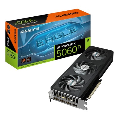 Placa video GIGABYTE GeForce RTX 5060 Ti EAGLE MAX OC 8G 8GB GDDR7, PCI Express 5.0 Placa video GIGABYTE GeForce RTX 5060 Ti EAGLE MAX OC 8G 8GB GDDR7, PCI Express 5.0