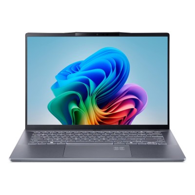 Laptop Acer Swift 14 AI SF14-11 cu procesor Qualcomm Snapdragon X Plus X1P-64-100 până la 3.4 GHz, 14.5