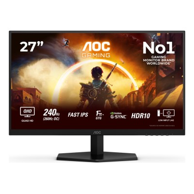 Monitor AOC 27 inch, 2560 x 1440 px, IPS, 260 Hz, Gaming