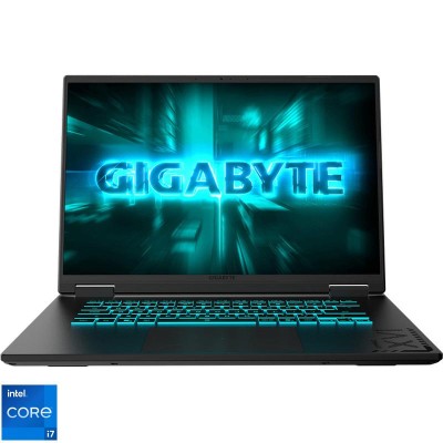 Laptop GIGABYTE A16 cu procesor Intel Core i7-13620H până la 4.9GHz, 16 Laptop GIGABYTE A16 cu procesor Intel Core i7-13620H până la 4.9GHz, 16