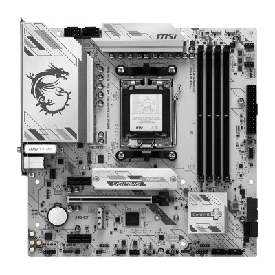 Placa de baza MSI B850M GAMING PLUS WIFI6E, AMD B850, AM5, mATX, DDR5, Wi-Fi 6E Placa de baza MSI B850M GAMING PLUS WIFI6E, AMD B850, AM5, mATX, DDR5, Wi-Fi 6E
