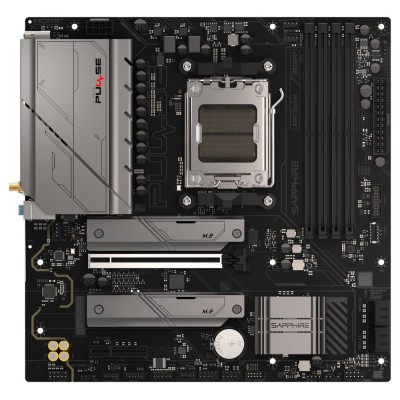 Placa de baza Sapphire SAPPHIRE PULSE B850M WIFI, AMD B850, AM5, mATX, DDR5 Placa de baza Sapphire SAPPHIRE PULSE B850M WIFI, AMD B850, AM5, mATX, DDR5