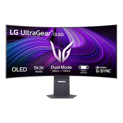 Monitor LG 45GX950A-B 45 inch, 5120 x 2160 px, OLED, 165 Hz, Curbat, Gaming Monitor LG 45GX950A-B 45 inch, 5120 x 2160 px, OLED, 165 Hz, Curbat, Gaming