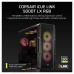 Carcasa Corsair iCUE LINK 5000T LX RGB Mid Tower, tempered glass
