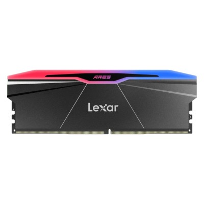 Memorie RAM Lexar ARES RGB 2nd Gen, 32GB (2x16GB) DDR5, 6000MHz, CL30, Dual Channel Memorie RAM Lexar ARES RGB 2nd Gen, 32GB (2x16GB) DDR5, 6000MHz, CL30, Dual Channel
