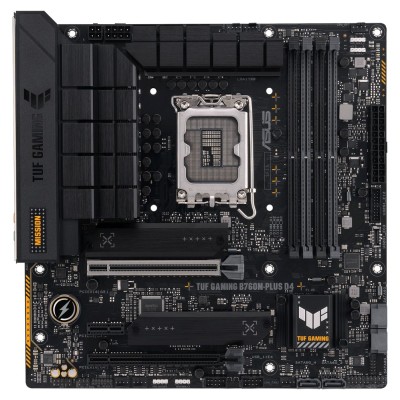 Placa de baza ASUS TUF GAMING B760M-PLUS D4, LGA 1700, mATX, DDR4