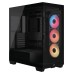 Carcasa Corsair 3500X RS-R ARGB Mid Tower, tempered glass