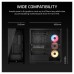 Carcasa Corsair 3500X RS-R ARGB Mid Tower, tempered glass