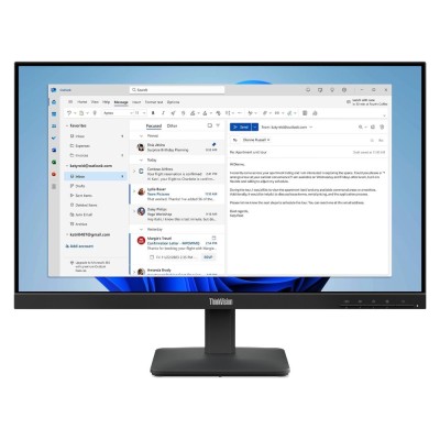 Monitor Lenovo ThinkVision S24-4e 23.8 inch, 1920 x 1080 px, IPS, 4 ms, 100 Hz