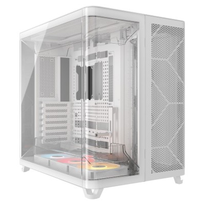 Carcasa Corsair AIR 5400 RS-R ARGB Triple Chamber Mid Tower, tempered glass, Alb Carcasa Corsair AIR 5400 RS-R ARGB Triple Chamber Mid Tower, tempered glass, Alb