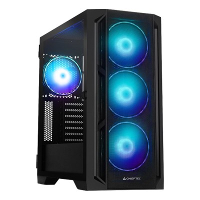 Carcasa CHIEFTEC Mid Tower, tempered glass Carcasa CHIEFTEC Mid Tower, tempered glass