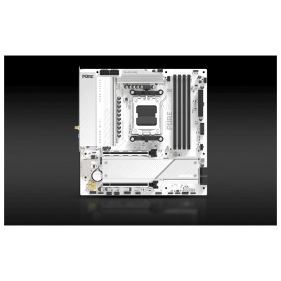 Placa de baza Sapphire PURE B850M WIFI, AMD B850, AM5, mATX, DDR5 Placa de baza Sapphire PURE B850M WIFI, AMD B850, AM5, mATX, DDR5