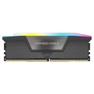 Memorie RAM Corsair VENGEANCE RGB 16GB DDR5 6000MHz CL36, Grey Memorie RAM Corsair VENGEANCE RGB 16GB DDR5 6000MHz CL36, Grey
