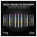 Memorie RAM Corsair Vengeance RGB 16GB (2x8GB) DDR5 5200MHz CL40, Dual Channel, Black