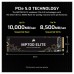 SSD Corsair MP700 ELITE 4TB PCIe 5.0 x4 NVMe M.2 2280, 3D TLC SSD Corsair MP700 ELITE 4TB PCIe 5.0 x4 NVMe M.2 2280, 3D TLC
