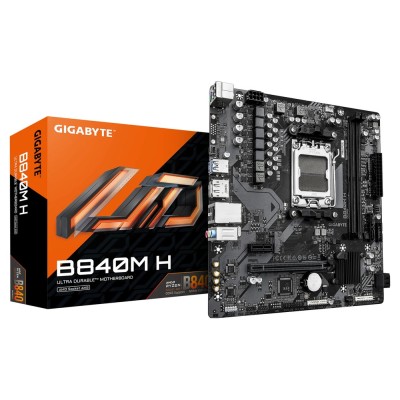 Placa de baza GIGABYTE , AMD AM5, AMD B840, Micro-ATX