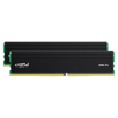 Memorie RAM Crucial Pro 64GB (2x32GB) DDR4 3200MHz CL22, Dual Channel, XMP Memorie RAM Crucial Pro 64GB (2x32GB) DDR4 3200MHz CL22, Dual Channel, XMP