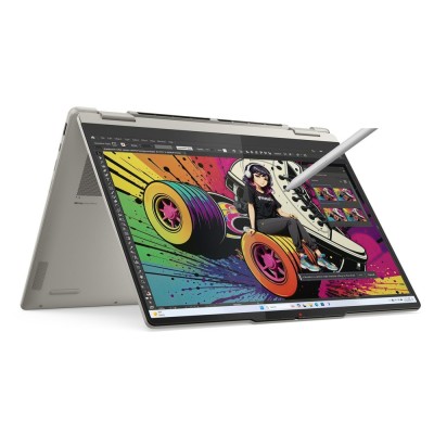 Laptop Lenovo Yoga 7 2-in-1 cu procesor AMD Ryzen AI 7 350 până la 5.0GHz, 14