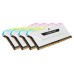 Memorie RAM Corsair VENGEANCE RGB PRO SL 32GB (4x8GB) DDR4 3200MHz CL16, Quad Channel, White