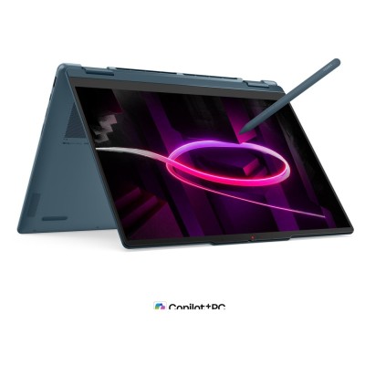 Laptop Lenovo Yoga 7 2-in-1 14AGP11 cu procesor AMD Ryzen AI 7 445 până la 4.6GHz, 14