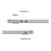 Laptop Apple MacBook Air 15 cu procesor Apple M5, 15.3 Laptop Apple MacBook Air 15 cu procesor Apple M5, 15.3