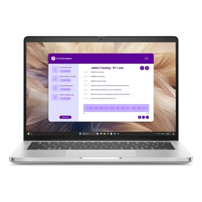 Laptop Dell Pro 14 Plus PB14250 cu procesor Intel Core Ultra 7 266V până la 5 GHz, 14