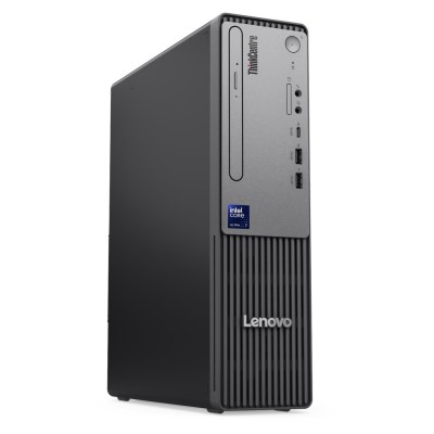 Calculator Desktop Lenovo ThinkCentre neo 50s Gen 6 cu procesor Intel Core Ultra 3 205 până la 4.9GHz, 8GB DDR5, 512GB SSD, Integrated Intel Graphics, Fără sistem de operare, 3 ani