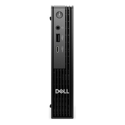 Calculator Desktop Dell Pro Micro QCM1255 cu procesor AMD Ryzen PRO 8300GE până la 4.9GHz, 8GB DDR5, 512GB SSD, AMD Radeon 740M, Windows 11 Pro, Garanție 3 ani