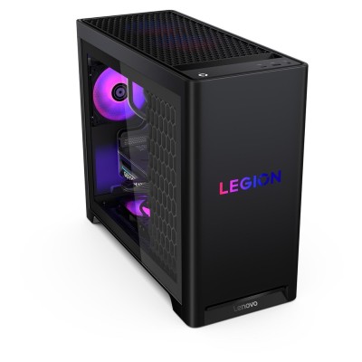 PC Gaming Lenovo Legion T5 30IAX10 cu procesor Intel Core Ultra 9 275HX până la 5.4GHz, 48GB DDR5, 1TB SSD, NVIDIA GeForce RTX 5070 12GB, Fără sistem de operare, Garanție 3 ani