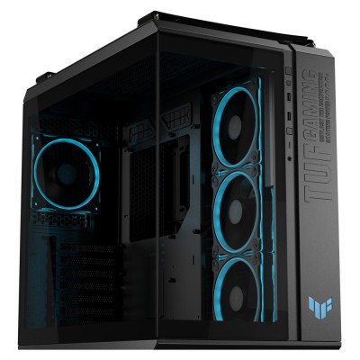 Carcasa ASUS TUF Gaming GT502 Horizon ARGB Mid Tower, tempered glass, Alb